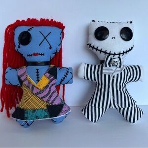Handmade The Nightmare Before Christmas Dolls Jack Skellington And Sally